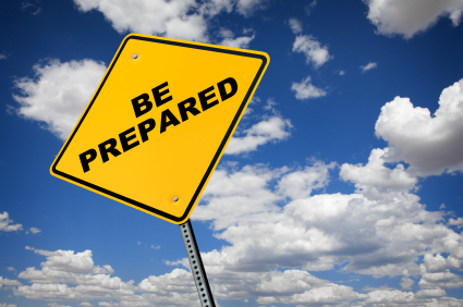 be prepared